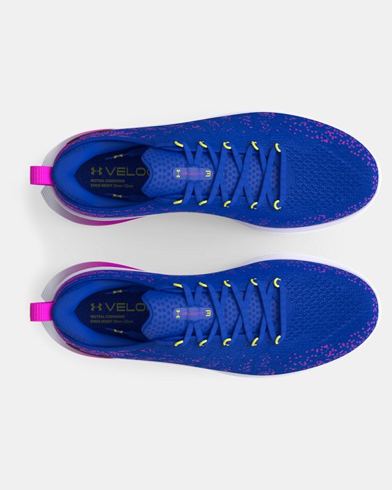 Men's UA Velociti 3 Running Shoes, Blue, pdpMainDesktop image number 2